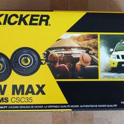 3.5 KICKER Dash Speakers 🔊🎶