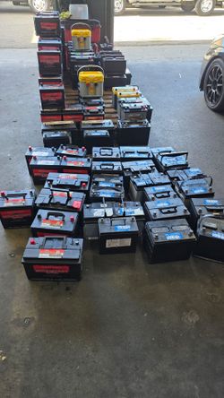 Car Battery 24f H5 34 78 65 48 49 47 H6 H7 51r 94r 86 H8 H9 Truck SUV And Car Batteries with Warranty. $60 + Core. Bateria para cualquier carro COVINA