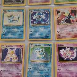 1995 Pokemon Halo 1st Edition Mint Condition.  Make Reasonable Offers On Each Or Set