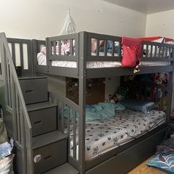 Twin Bunk/Trundle Bed MOVING