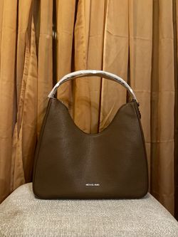 Nayla pebbled leather shoulder bag
