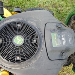 42" riding John Deere mower