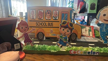 Cocomelon Decoration Made Of Wood 