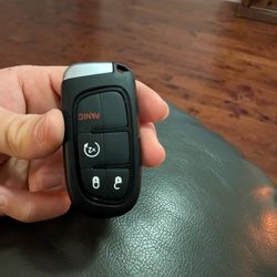 2017 RAM Key Fob w/ Cut Key – UNPROGRAMMED – Replacement Only