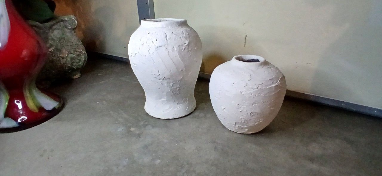 White Vases
