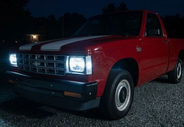 1982 To 1993 CHEVY S-10/ S10 BLAZER GLASS OEM STYLE LED HEADLIGHTS