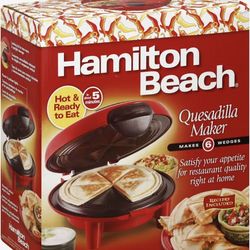 Hamilton Beach Quesadilla Maker – Like New – Quick & Easy Meals 🔥