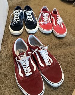 $15 Vans men semi used