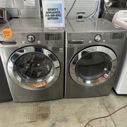 Lg Washer And Gas Dryer 
