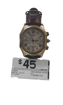 Stauer Tachymeter Automatic Silver Regular Watch