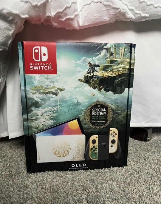NINTENDO SWITCH-OLED MODEL The Legend of Zelda Tears of the Kingdom Edition