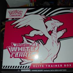 6 White Flare Elite Trainer Boxes Pokemon New Sealed Tcg