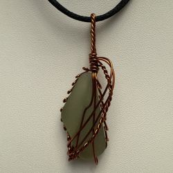 Handcrafted Ocean Glass Pendant