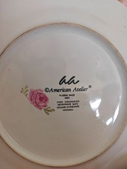 American Atelier Floral Daze 5024 Salad Plate 8"x 8"
