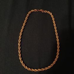 Gold Plated Rope Braclet