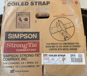 Simpson Strong Tie CS16 150ft Metal Coil Strap