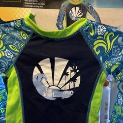Kids Swim Tee/Rash Guard Shirt 