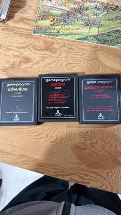 Atari 2600 Game Cartridges Lot of 3
