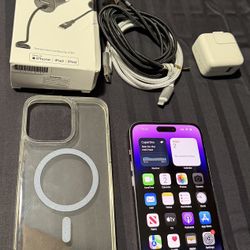 Apple iPhone 14 Pro Max 1 TB Factory Unlocked Deep Purple 