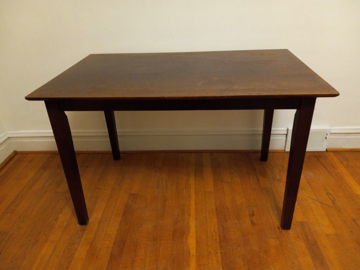 Dining Room Wood Table Condition Normal W 29 X47H29 In