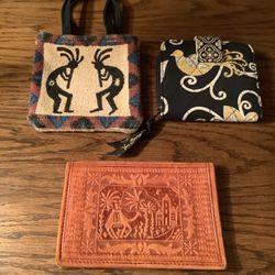 Wallets - Wallets - Wallets   Kokopelli, Vera Bradly, Egyptian