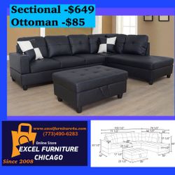 🎁FREE DELIVERY —Brand New Sectionall, Sofaa, Couchh 