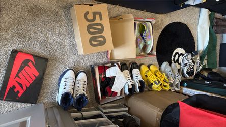 Jordans, Nike, Yeezy 500, New Balance