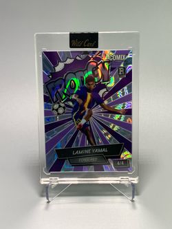 2024 Wild Card Comix Lamine Yamal “ Prodigy”  4/4
