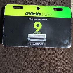Gillette Labs 9 Cartridges Refills