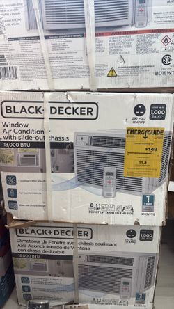 BLACK+DECKER Window A/C 18000 BTU
