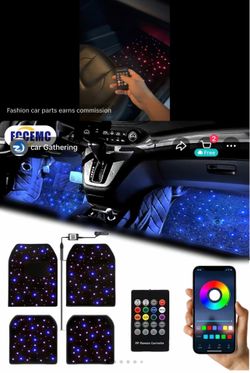 Starlight floor mats