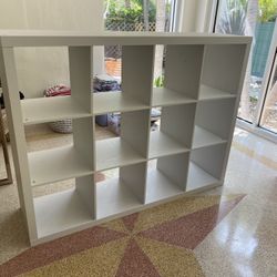 White 12-Cube Organizer Storage