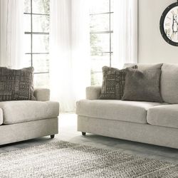 Soletren Stone Living Room Set

