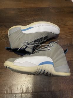Jordan 12 Retro Grey University Blue 