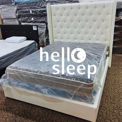 Cama Full Size 💙✨Bed Frame ✨💙 Mattress Price Is Additional 