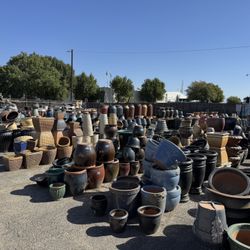 HUGE SELECTION OF INDOOR/OUTDOOR POTS, WATER FEATURES AND UNIQUE DECOR