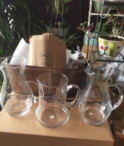 Princess house jarras antiguas