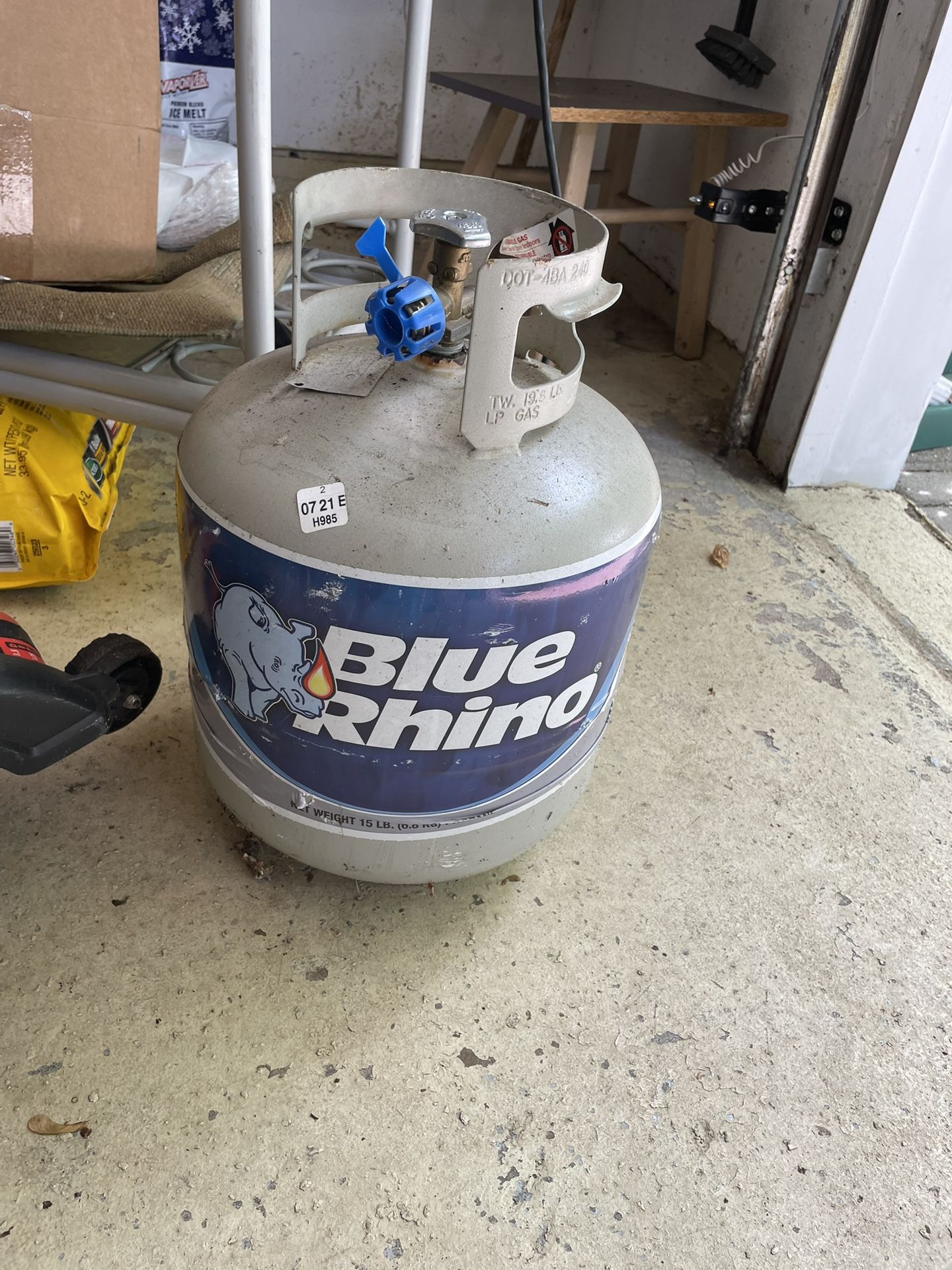 Full Propane Tank
