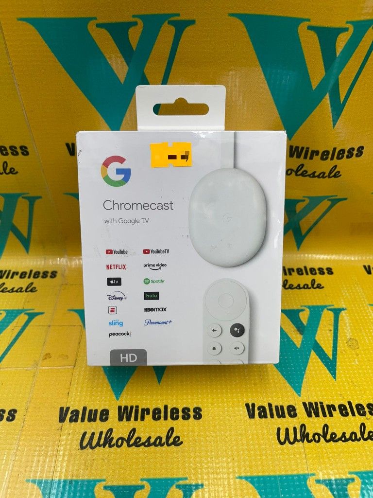 Google chromecast hd with remote