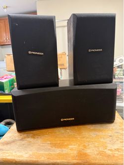 Pioneer  front and center speaker