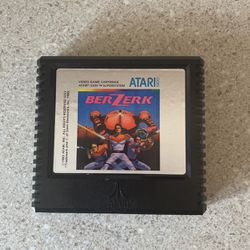 Berzerk For Atari 5200 With Instructions Manual
