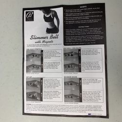 Bally Total Fitness Belt With Magnets