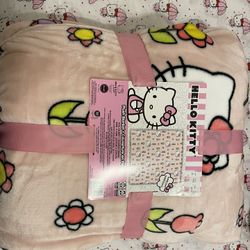Full/Queen Hello Kitty Blanket