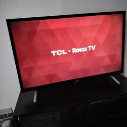 32" TCL Roku TV