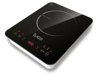 Portable Induction Cooktop Pro, Countertop Burner Hot Plate, 24-Hour Timer, 1800W