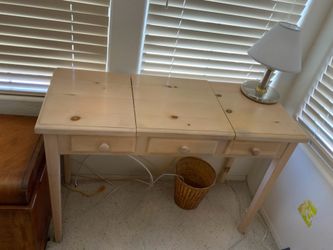 Wooden vanity