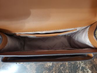 Michael Kors Heather Large Shoulder Bag in Brown/Acorn
