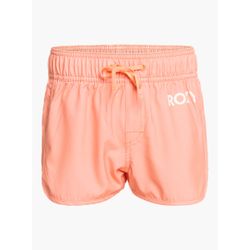 New without tag ROXY SURFING ETERNALLY 2" YOUTH GIRL'S BOARDSHORTS - CORAL size 10 Medium 