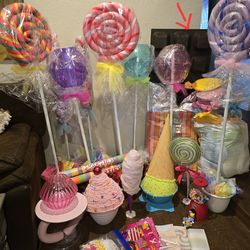 Candy land birthday decorations