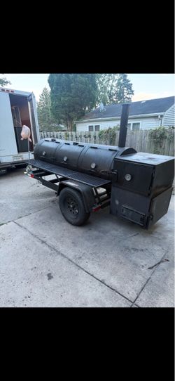 350 gallon Bbq smoker